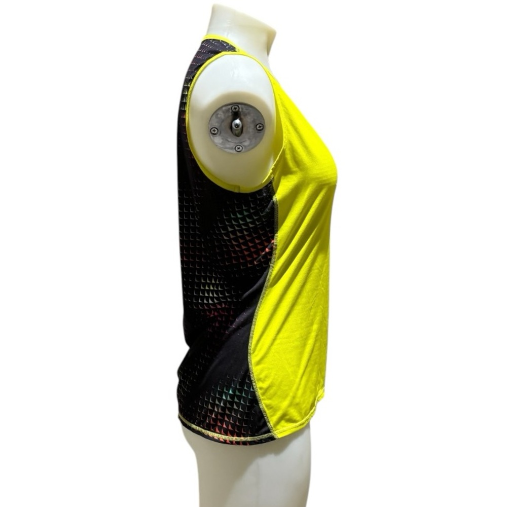 Asics MM TANK Women's Athletic Sleeveless Neon Workout Tank Size M